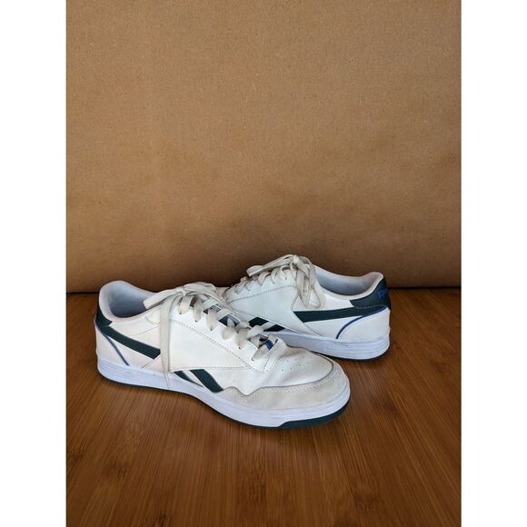 Men's Reebok Royal Techque Leather Sneakers Forest Green Lace-up US 9 [V07] - Picture 1 of 7
